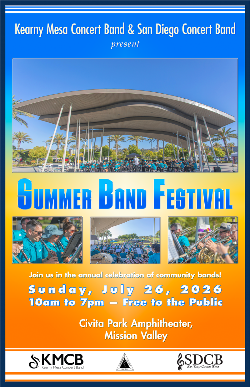 2026 Civita Summer Band Festival Poster